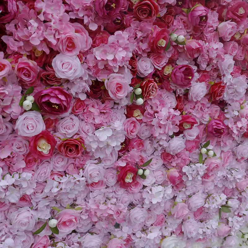 Pink Ombré Wall - Premium