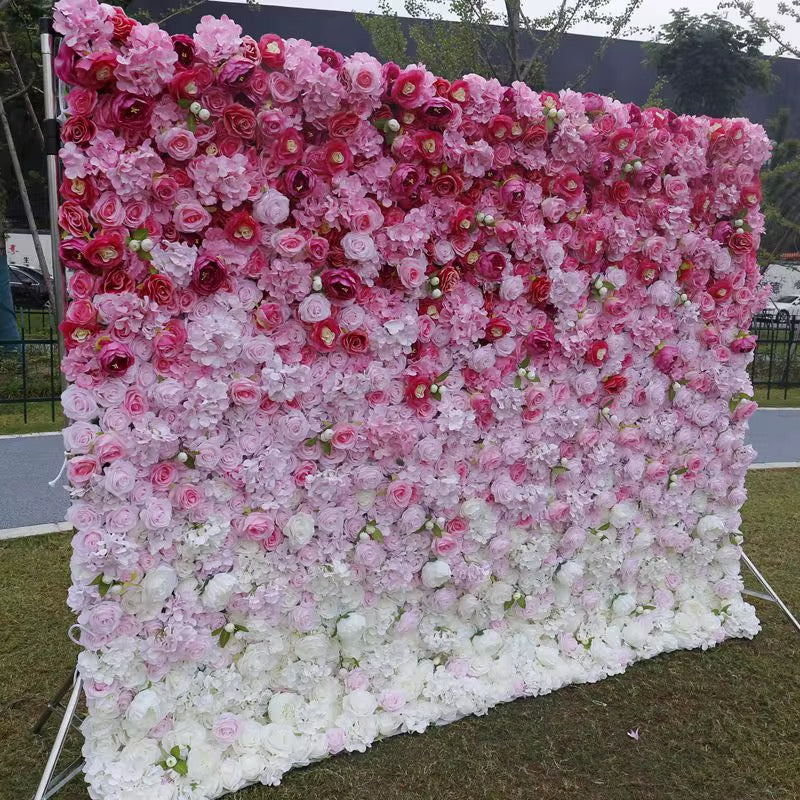 Pink Ombré Wall - Premium